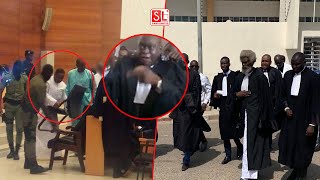 Ça chuffe à la cour suprême entre les avocats Sonko amp Me El Hadji Diouf avocat de létat le juge [upl. by Aisan]