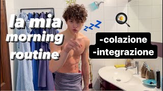 LA MIA MORNING ROUTINE  integrazione e colazione by Lukas [upl. by Nyrehtak]