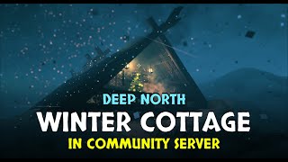 Valheim Mistlands Triangle Winter Cottage in Deep North [upl. by Aikrahs797]