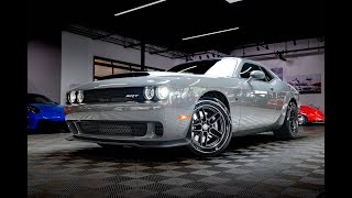 2023 Dodge Challenger DEMON 170 Only 26 original miles Supercharged HEMI V8 Destroyer Grey [upl. by Neneek]