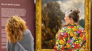 A famous Constable painting pops up in a secret location on the Isle of Wight  National Gallery [upl. by Yud]