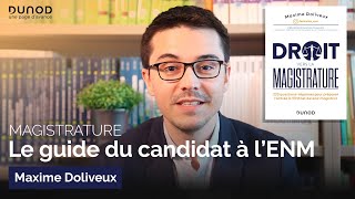 Magistrature  Le guide du candidat à l’ENM [upl. by Parry]