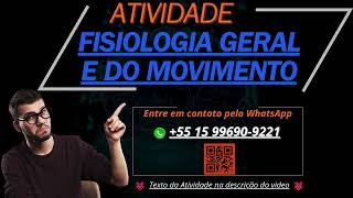 AE 1 Fisiologia Geral e do Movimento [upl. by Ogilvy]