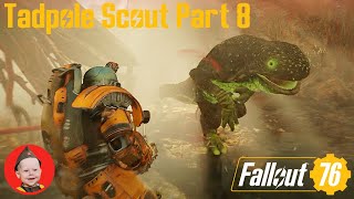 Fallout 76 Tadpole Scout Herpetologist Badge PS4 gameplay Episode 96 [upl. by Gwyneth]