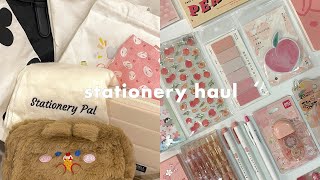 huge stationery haul 🌸 ft stationery pal 🌟 [upl. by Yssenhguahs]