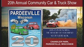 Pardeeville car and truck show 2024 [upl. by Marilou]