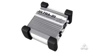 ULTRADI DI100 BatteryPhantom Powered DI Box [upl. by Triley631]