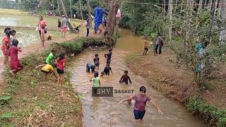 Kids enjoying the vacation in a village brook [upl. by Kcub]