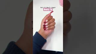 GelX Nail Appt Beauty Tip beautytips [upl. by Bernhard]