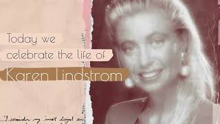 Karen Lindstrom celebrating her life in photos 19682019 [upl. by Arik]