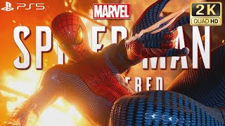 SPIDERMAN REMASTERED PS5 TASM SUIT WALKTHROUGH GAMEPLAY PART 3  THE SINISTER 6 1440P 60FPS [upl. by Bonnibelle]