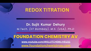 REDOX TITRATION [upl. by Grunenwald216]