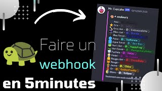 TUTO DISCORD  Faire un WEBHOOK avec ROLE REACTION en moins de 5minutes  Avec CarlBot [upl. by Irotal]