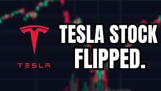 Tesla Stock Just FLIPPED URGENT [upl. by Aicenod863]