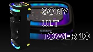 SONY Ultimate Tower 10 El parlante mas grande de SONY [upl. by Geis]