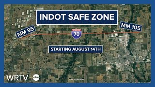 INDOT Safe Zones program begins Aug 14 [upl. by Yendahc]