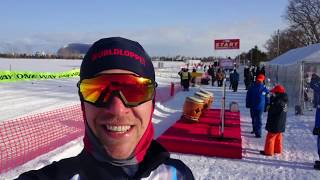 Philipp the Race Reporter at the Sapporo Skimarathon 2019 [upl. by Medarda]