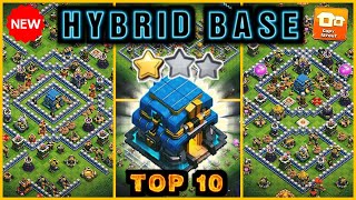 TOP 10 NEW TH12 HYBRID BASE  REPLAY  TH12 HYBRID BASE WITH LINK  TH12 UPDATE 121223 [upl. by Roti3]