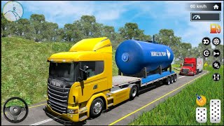 Transport Oil From One Place To Another In This Oil Tanker Driving Truck Game  The Live Gaming [upl. by Beka]