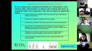 EJEMPLOS DE ENLACES COVALENTES MULTIPLES [upl. by Laro47]