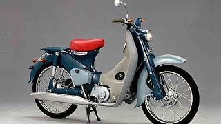 HONDA SUPER CUB 50 C100 1960s [upl. by Nylidnarb117]