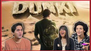 Dunki Drop 1  Reaction  Shah Rukh Khan  Rajkumar Hirani  Vicky  Boman  Tapsee  CG [upl. by Mohkos696]