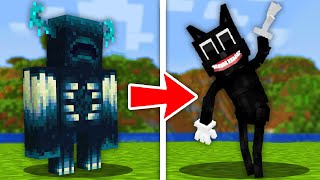 We remade every mob into Trevor Henderson Monsters in minecraft [upl. by Niwrad]