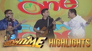 Its Showtime Jugs Teddy and Bayani Agbayani in their funniest song translation game [upl. by Yduj432]