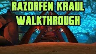 Razorfen Kraul WalkthroughCommentary [upl. by Rafaelia488]