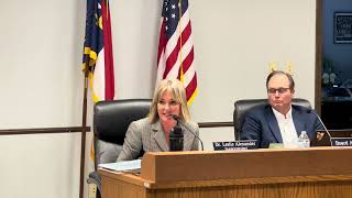 Watauga Board of Education meeting Monday October 14 2024 Video 1 [upl. by Everick]