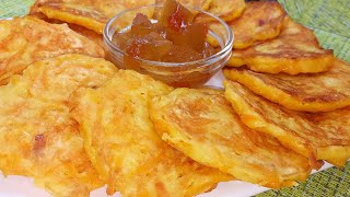 В сезон ТЫКВЫ всегда готовлю эти Тыквенные оладьи с яблоками Вкусный завтрак который нравится всем [upl. by Akym]