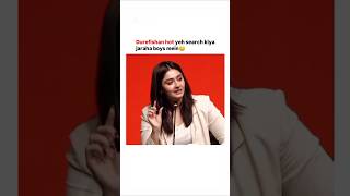 Durefishan interview✨ durefishan ishqmurshid subscribe shorts viralvideos pakistaniactress [upl. by Jablon]