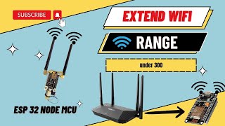 How to Make a WiFi Repeater using ESP8266 NodeMCU  WiFi Router Range Extender esp32  In Tamil [upl. by Kaczer926]