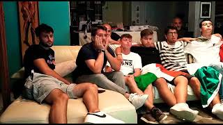 RIGORI ITALIA INGHILTERRA LIVE REACTION CAMPIONI D’EUROPA🇮🇹🇮🇹🇮🇹🇮🇹 [upl. by Arabrab]