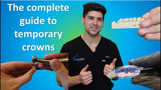 HOW TO MAKE THE PERFECT TEMPORARY CROWN Provisional Restoration [upl. by Ahsasal]