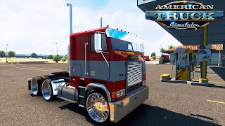 American Truck Simulator  Turnkey House Construction  Freightliner FLB CAT C18 1001hp [upl. by Naz]