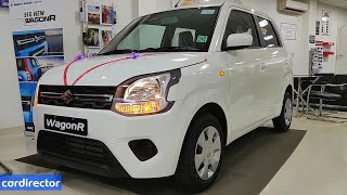 Maruti Suzuki WagonR VXi 2019  WagonR 2019 VXi 12  Interior and Exterior  Reallife Review [upl. by Eenaj]