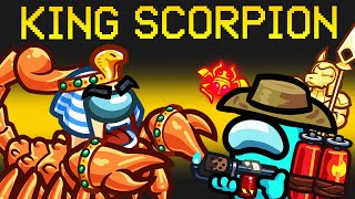 KING SCORPION IMPOSTER ROLE in Among Us [upl. by Haceber]