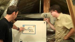 Dehumidification with an Ultra Aire XT150H [upl. by Noirad]