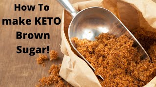 KETO Brown Sugar recipe [upl. by Aden]