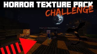 SkyWars  Horror Texture Pack Challenge  ft Halloween [upl. by Cavil]