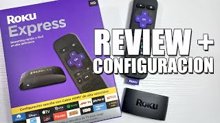 Roku Express HD Streaming  REVIEW  Configuración [upl. by Eleanora]