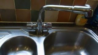 How to change mixer tapsmonoblock mixers Kitchen taps shown but same for basin or bath [upl. by Hoag]