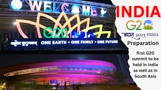 INDIA G20 Preparation  rslive  4K  g20summit  g20india [upl. by Adraynek]