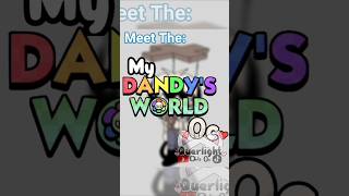 Meet my new Dandys World Oc dandysworld foryou foryoupage fyp oc animation [upl. by Aicenet728]