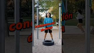 🐒 Monkey bars haciendo uno sesenta  humor risas fitness monkeybars strongwoman [upl. by Irrem]