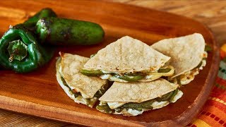 Roasted Poblano Quesadilla [upl. by Akessej]