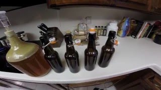 How to Brew Beer 1 Gallon Homebrew kit  Part 2 quotBottlingquot [upl. by Atnaloj110]