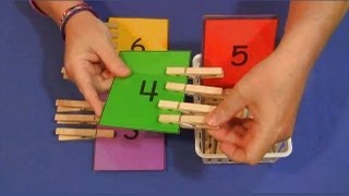 Clothespin Number Match [upl. by Gatian]