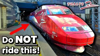 Why I won’t ride Thalys highspeed again NIGHTMARE JOURNEY [upl. by Lanza]